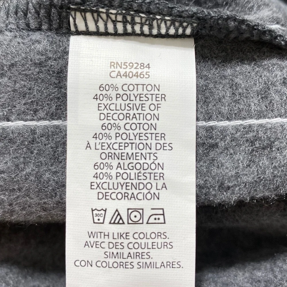 The Childrens Place Boys Sweatpants With White Trim On Legs‎ Size 3T Gray